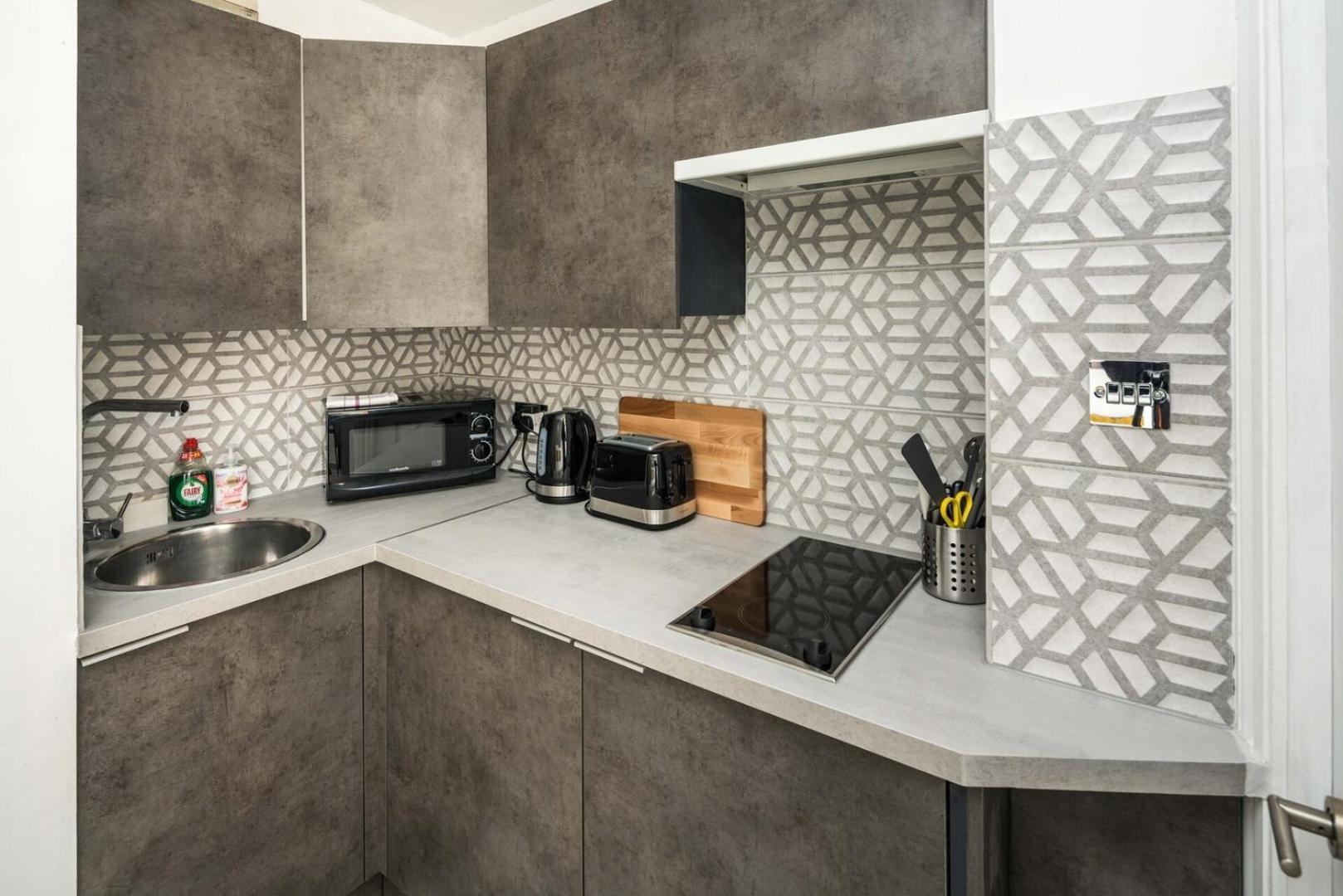 New Sleek & Modern Studio In The Heart Of Chelsea London Luaran gambar